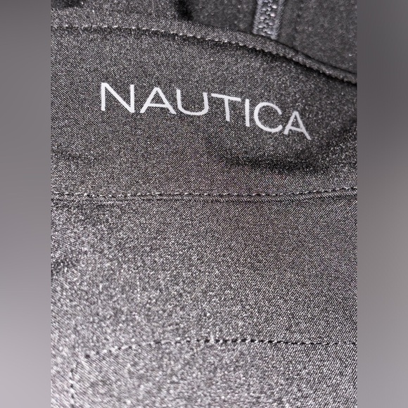 Nautica Softshell High Neck Bonded Fleece Jacket Men XL Outdoor Hiking Trail - Picture 8 of 12